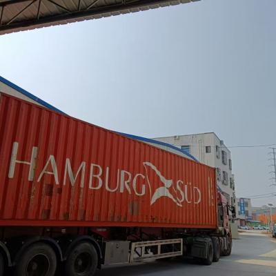 Loading container of home appliance